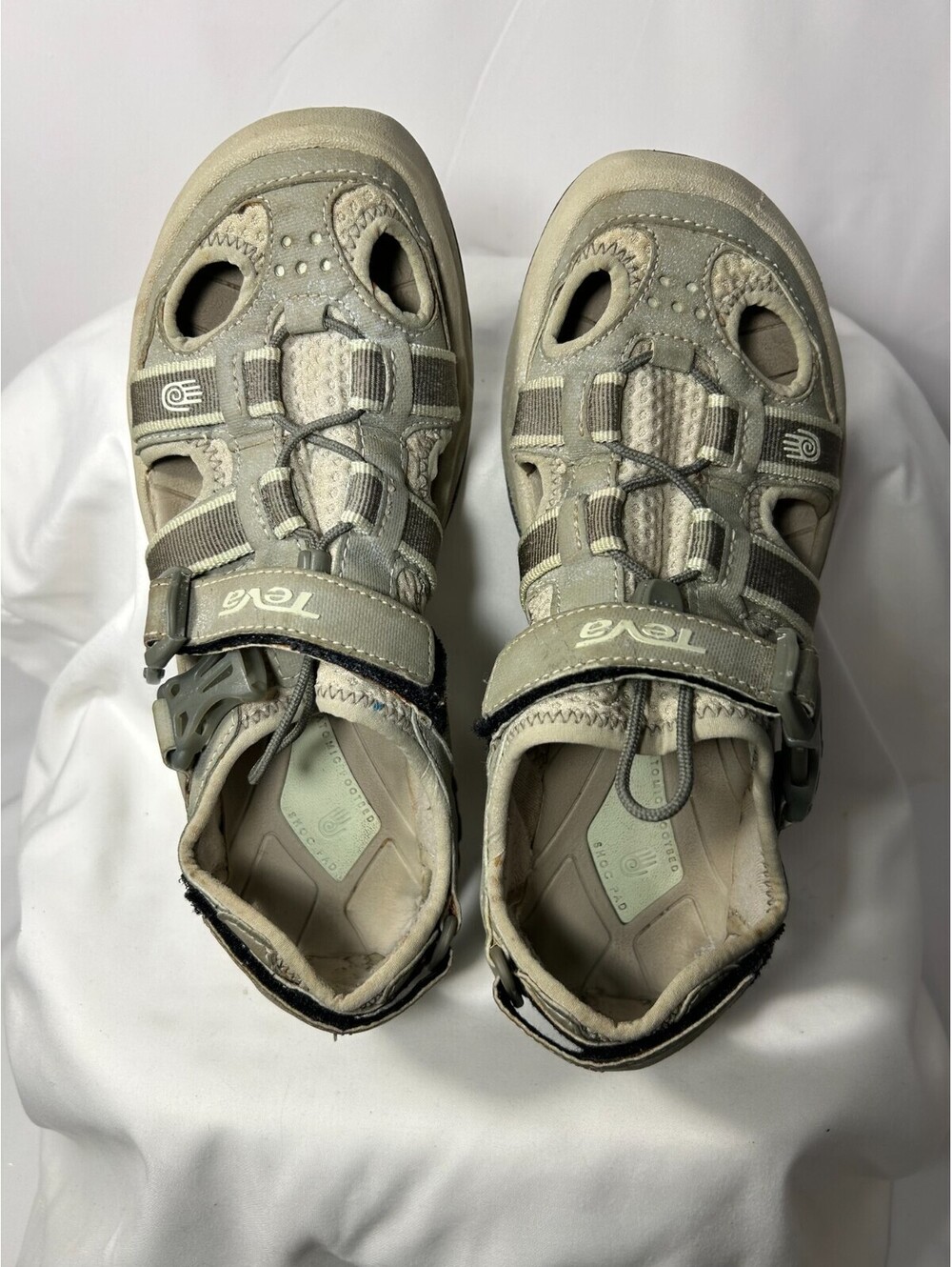 Teva Unisex Omnium Hiking Water Sandals Slate Gray Closed Toe Sport Shoes